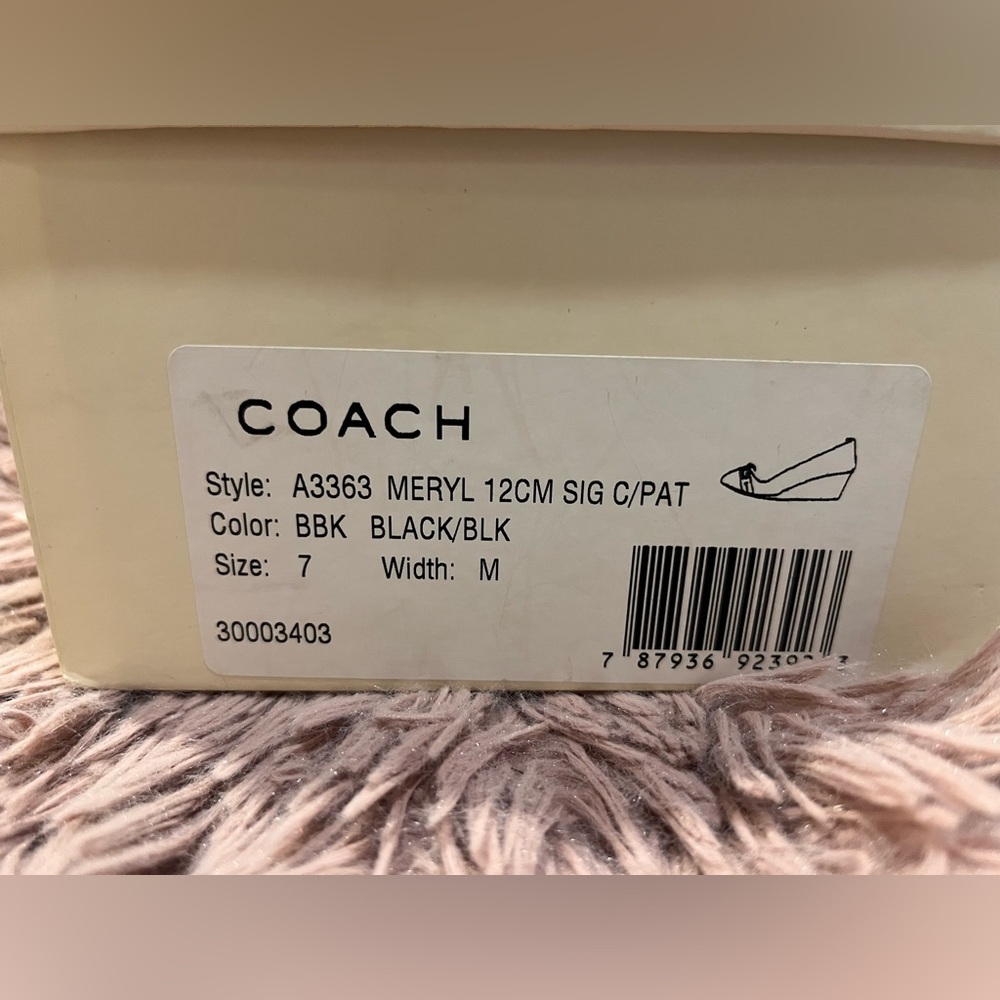 Coach Women’s Wedges - Picture 6 of 6